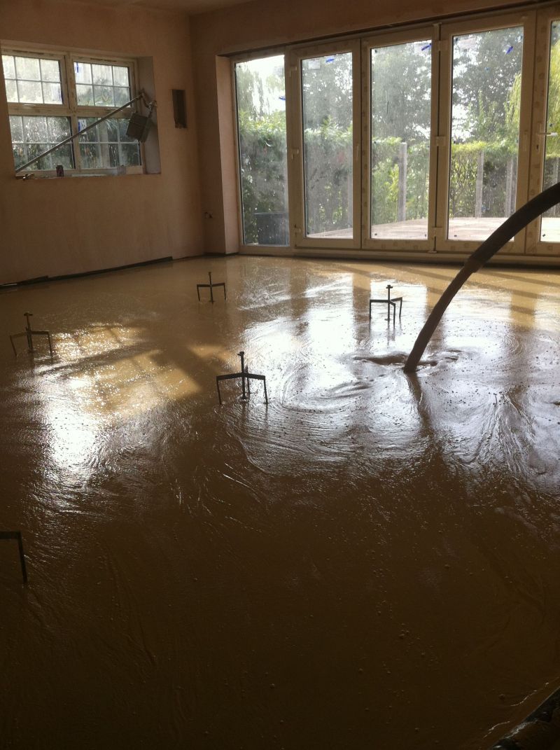 Liquid Flow Screed - Duffield, Derbyshire: Swipe To View More Images