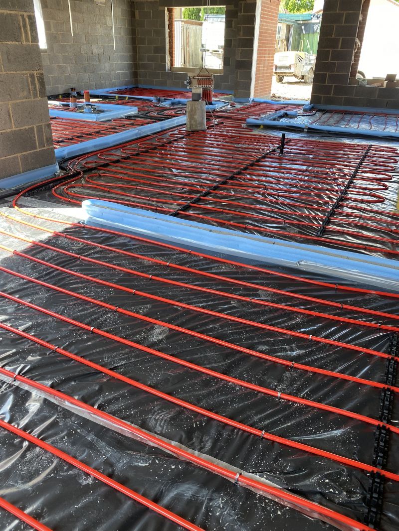 Underfloor Heating - Ripley, Derbyshire: Swipe To View More Images