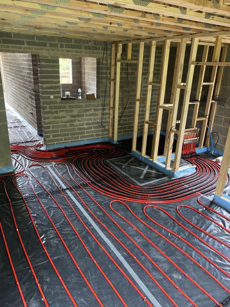 Underfloor Heating - Risley, Derbyshire: Swipe To View More Images