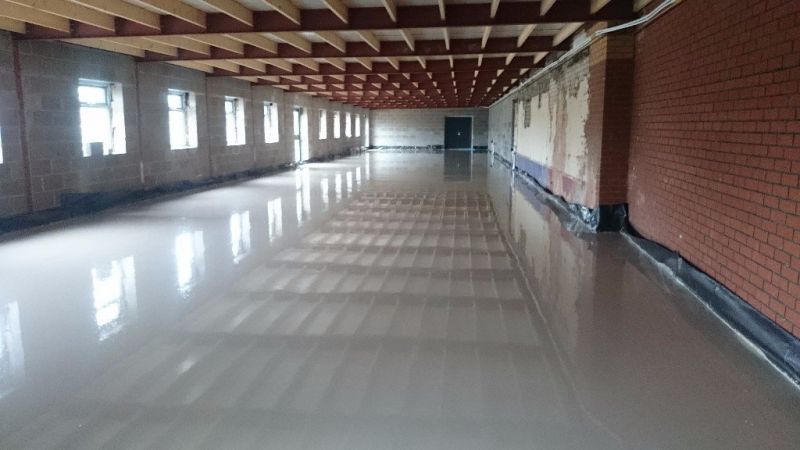 Liquid Flow Screed - Cropston, Leicestershire: Swipe To View More Images
