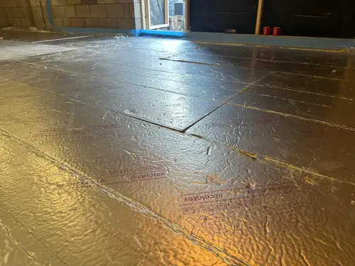 Click Here To Enlarge This Photo Of Home Extension Insulation & Screeding
