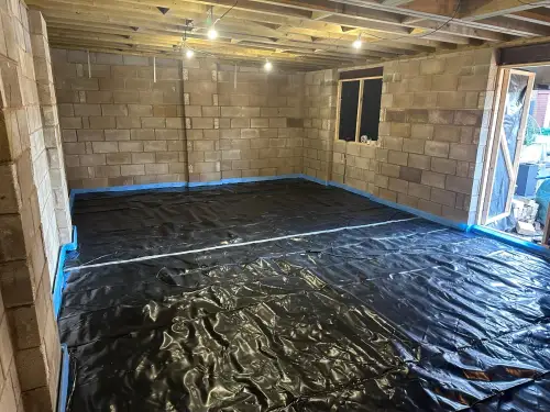 Click Here To Enlarge This Photo Of Home Extension Insulation & Screeding