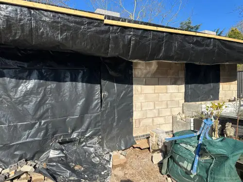 Click Here To Enlarge This Photo Of Home Extension Insulation & Screeding