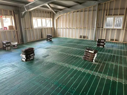 Click Here To Enlarge This Photo Of Floor Priming & Screeding In Ilkeston