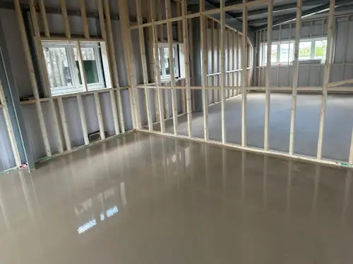 Click Here To Enlarge This Photo Of Floor Priming & Screeding In Ilkeston