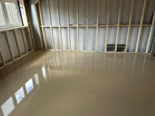 Click Here To Enlarge This Photo Of Floor Priming & Screeding In Ilkeston