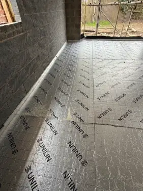 Click Here To Enlarge This Photo Of Liquid Anhydrite Screed With Underfloor Heating In Derbyshire