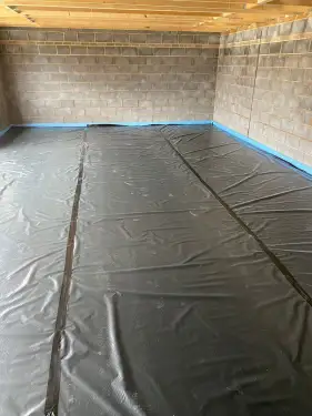 Click Here To Enlarge This Photo Of Underfloor Heating & Anhydrite Screed Installation In Ilkeston