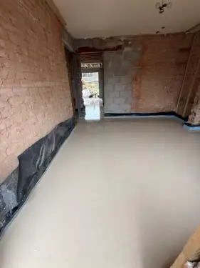 Click Here To Enlarge This Photo Of Liquid Anhydrite Screed & Underfloor Heating Installation - Draycott&comma; Derbyshire