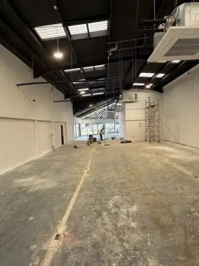 Click Here To Enlarge This Photo Of Floor Levelling & Screeding - Car Showroom Renovation In Derby