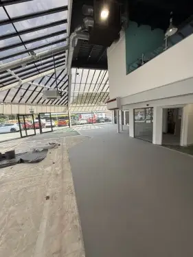 Click Here To Enlarge This Photo Of Floor Levelling & Screeding - Car Showroom Renovation In Derby