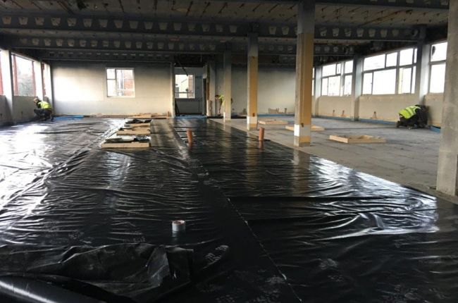 Refurbishment of office block to apartments in Beeston