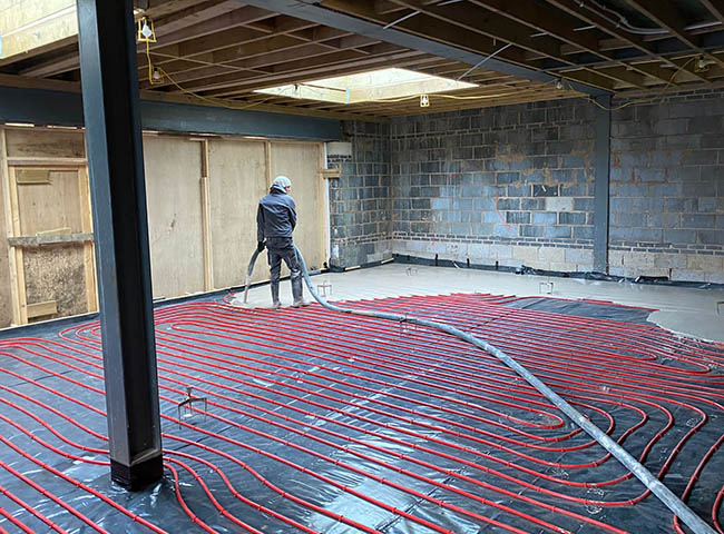 Floor Screeding