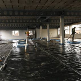 damp proof membrane preparation - Beeston, Nottingham: Click Here To View Larger Image