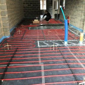 Underfloor heating - Beeston, Nottingham: Click Here To View Larger Image