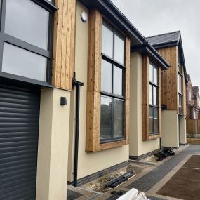 Rendering - New Build, Derbyshire. Weber Ivory render applied to the exterior: Click Here To View Larger Image