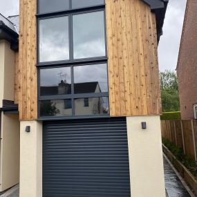 Rendering - New Build, Derbyshire. Weber Ivory render applied to the exterior: Click Here To View Larger Image