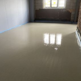 Liquid Flow Screed - Burton Upon Trent, Derbyshire: Click Here To View Larger Image