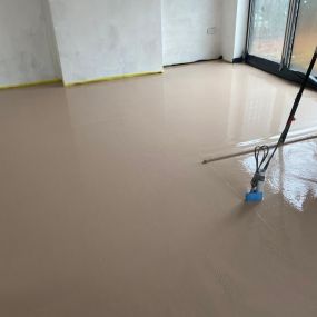 Thermio Flowing Screed - Markfield, Leicestershire: Click Here To View Larger Image